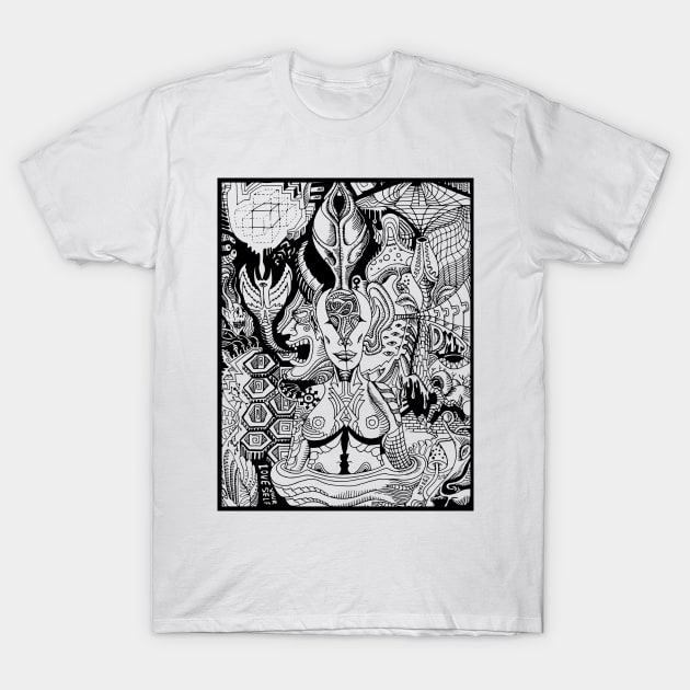 Mindscape Zone #1 T-Shirt by Koko Ricky